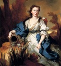 Largilliere Nicolas De Portrait Of Marianne de Mahony