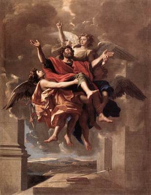 Poussin The Ecstasy of St Paul