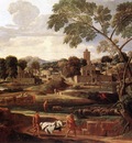 Poussin Landscape with the Funeral of Phocion