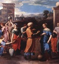 Poussin Rebecca at the Well