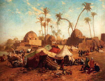 Gentz Karl Wilhelm Bedouincamp