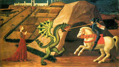 uccello paolo st george and the dragon 1458