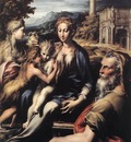 parmigianino madonna and child with saints