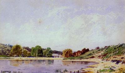 Guigou Paul Camille A Bend in the Durance River