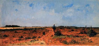 Guigou Paul Camille A Branch of the Durance River during Drought