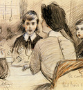 Helleu Paul Cesar A Family Dinner At The Ritz New York