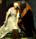 The Execution of Lady Jane Grey 1834 centre