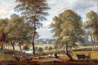 Sandby Paul Foresters In Windsor Great Park