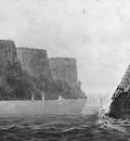 Svinin Pavel Petrovich The Packet Mohawk Of Albany Passing The Palisades