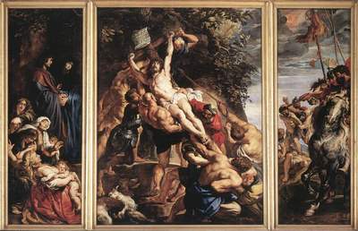 Rubens Raising of the Cross