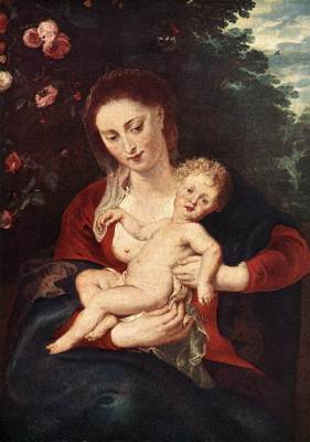rubens virgin and child 1620