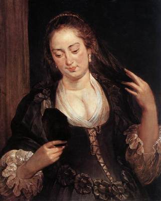 Rubens Woman with a Mirror
