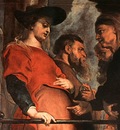 Rubens Descent from the Cross detail Meeting of Mary and Elisabeth