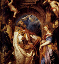 Rubens Saint Gregory With Saints Domitilla Maurus And Papianus