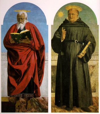 piero della francesca polyptych of saint augustine