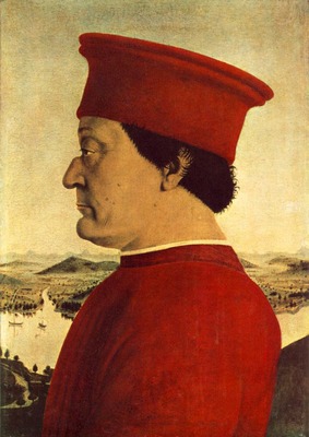 PIERO della FRANCESCA Portrait Of Federico Da Montefeltro