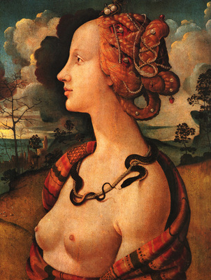Piero di Cosimo Portrait of Simonetta Vespucci c1480
