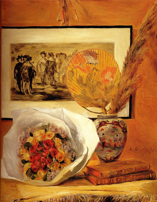 Renoir Auguste Still Life With Bouquet