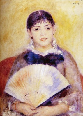 Renoir Pierre Auguste Girl With A fan