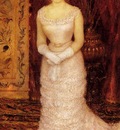 Renoir Pierre Auguste Portrait Of The Actress Jeanne Samary