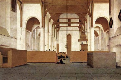 SAENREDAM Pieter Jansz Interior Of The Church Of St Odulphus Assendelft