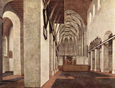 SAENREDAM Pieter Jansz Interior Of The St Jans Kerk At Utrecht