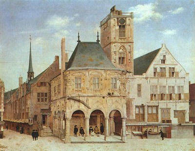 SAENREDAM Pieter Jansz The Old Town Hall In Amsterdam