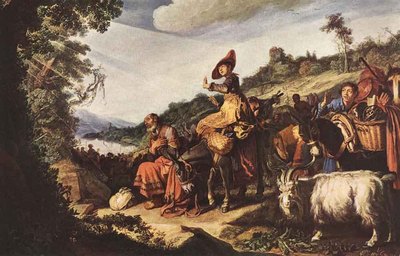 LASTMAN Pieter Pietersz Abrahams Journey To Canaan