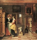 HOOCH Pieter de At the Linen Closet