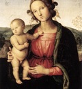 Perugino Pietro Madonna and Child Borghese