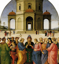 Perugino The Betrothal of the Virgin