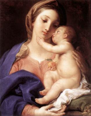 BATONI Pompeo Madonna And Child