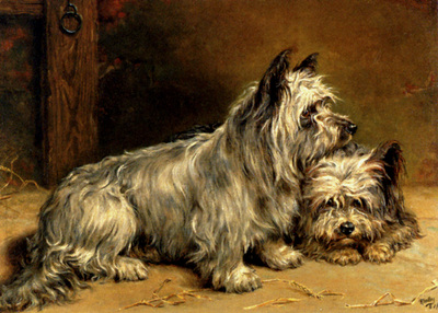 Hedley Ralph Two Terriers