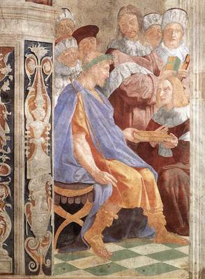 Raphael Justinian Presenting the Pandects to Trebonianus