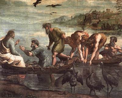 Raphael The Miraculous Draught of Fishes
