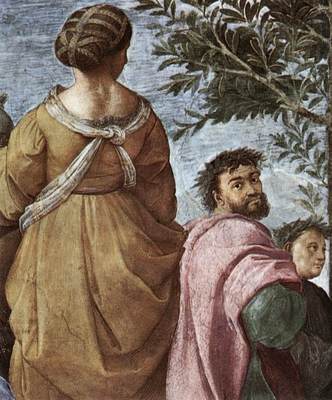 Raphael The Parnassus detail6