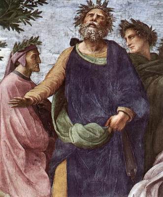 Raphael The Parnassus detail7