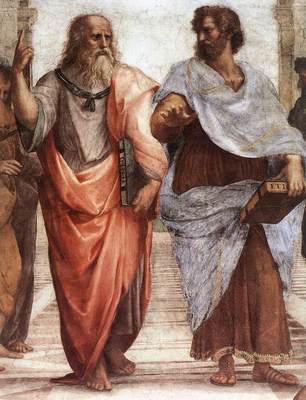 Raphael The School of Athens detail1