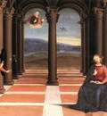 Raphael The Annunciation Oddi altar predella