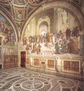 Raphael View of the Stanza della Segnatura