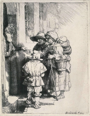 Beggars at a door SIL