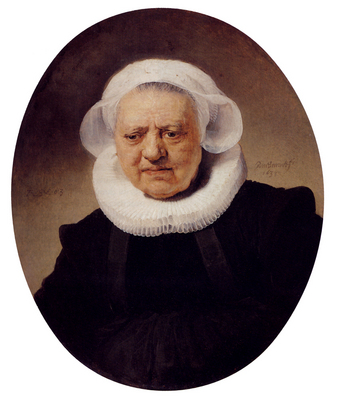 Rembrandt Portrait Of An Eighty Three Year Old Woman