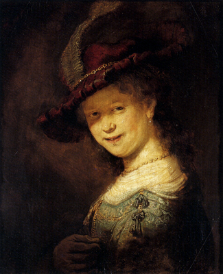 Rembrandt Saskia Laughing