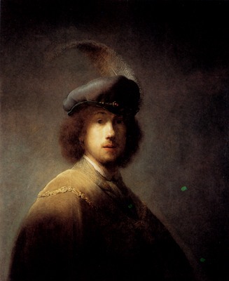 Rembrandt Self Portrait In A Plumed Hat