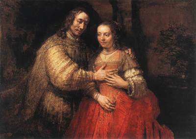 Rembrandt The Jewish Bride
