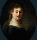 Rembrandt Portrait of Saskia van Uylenburgh