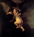 Rembrandt The Abduction Of Ganymede