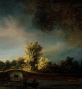 Rembrandt The Stone Bridge c1638