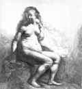 Seated Female Nude WGA