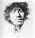 Self Portrait Staring WGA